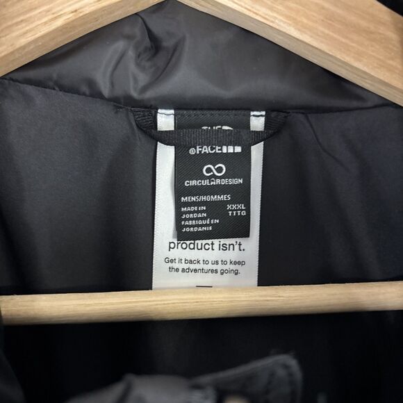 The North Face TNF Thermoball ECO Insulated FZ Puffer Jacket Black Size 3XL NWT - Picture 4 of 6